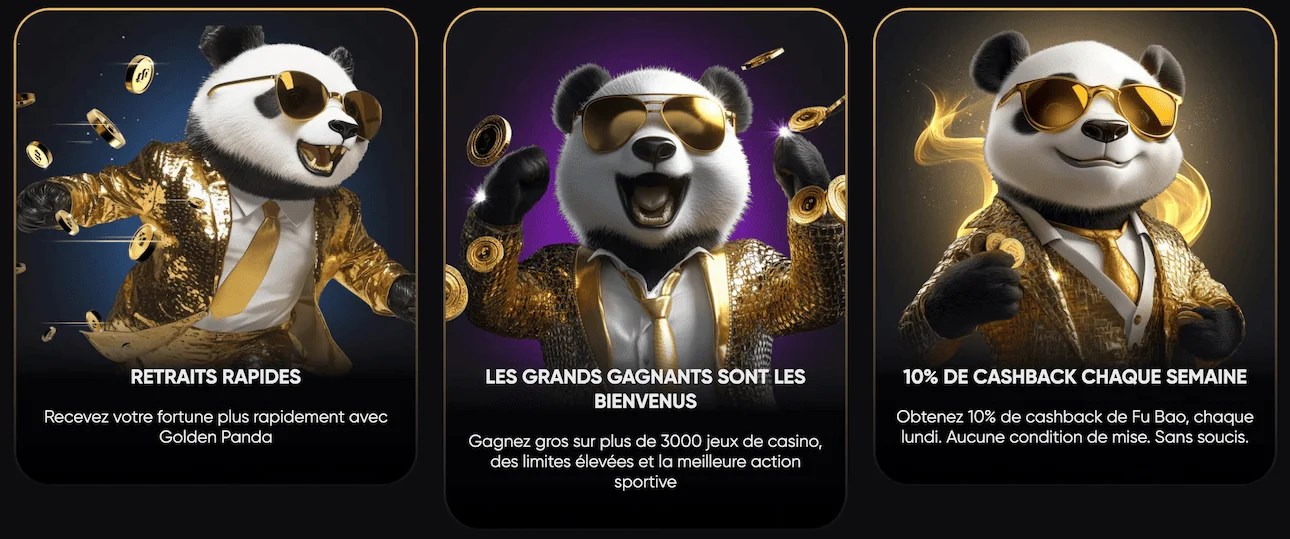 Avis des joueurs sur Golden Panda casino 